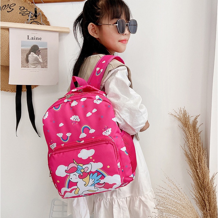 Balo đi học cho bé mầm non cấp 1 nhiều màu chống nước Hạ Băng Designs - Khủng Long Lớn