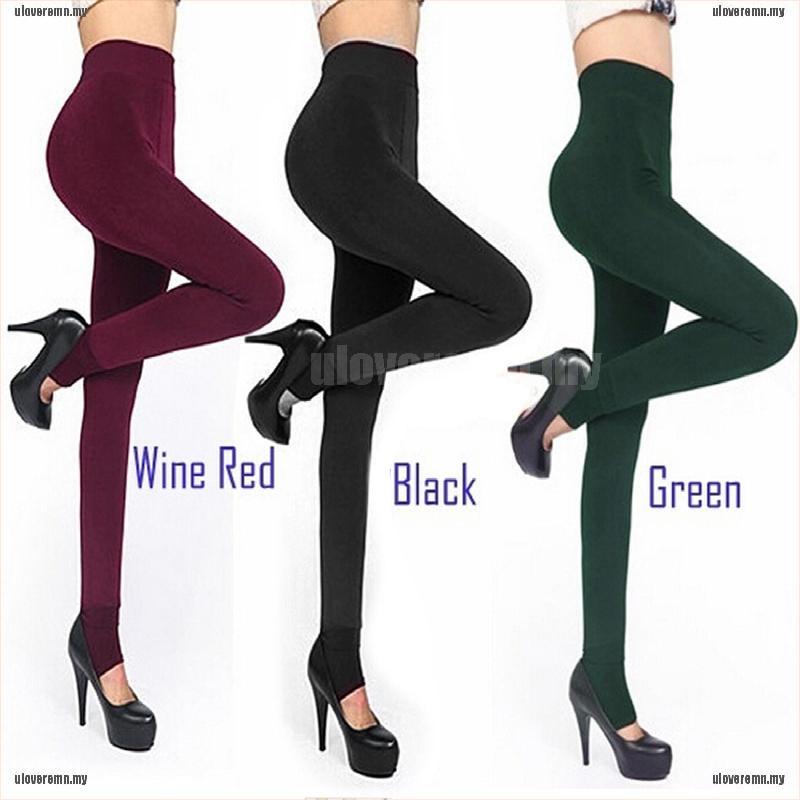 Quần Legging Lông Cừu Dày Dặn Co Giãn 6 Màu Thời Trang Mùa Đông | BigBuy360 - bigbuy360.vn