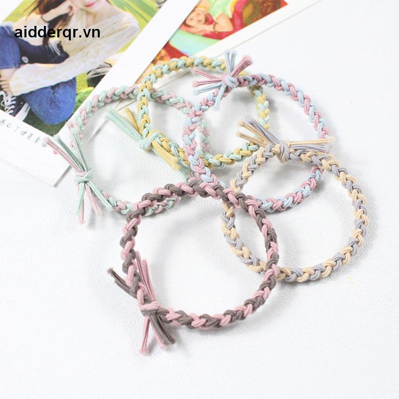 🌸🌸Dây Buộc Tóc Co Giãn Nhiều Màu Sắc Phong Cách Hàn Quốc Dành Cho Nữ