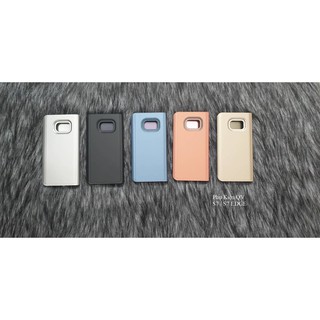 Bao Da Clear View Cover Standing Samsung S7 edge / S7