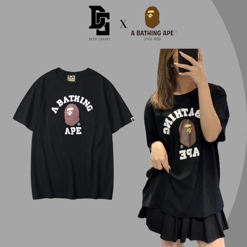 Áo Tee A Bathing Ape SS2022 , Áo Thun Bape Shark Cá mập, chất liệu Cotton, màu Đen DuSo.StreetWear