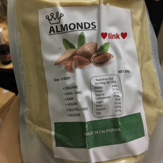 [KETO] Bột hạnh nhân 100g