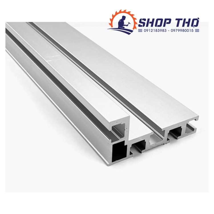 Thanh nhôm định hình chữ L chế bàn cưa bàn phay
