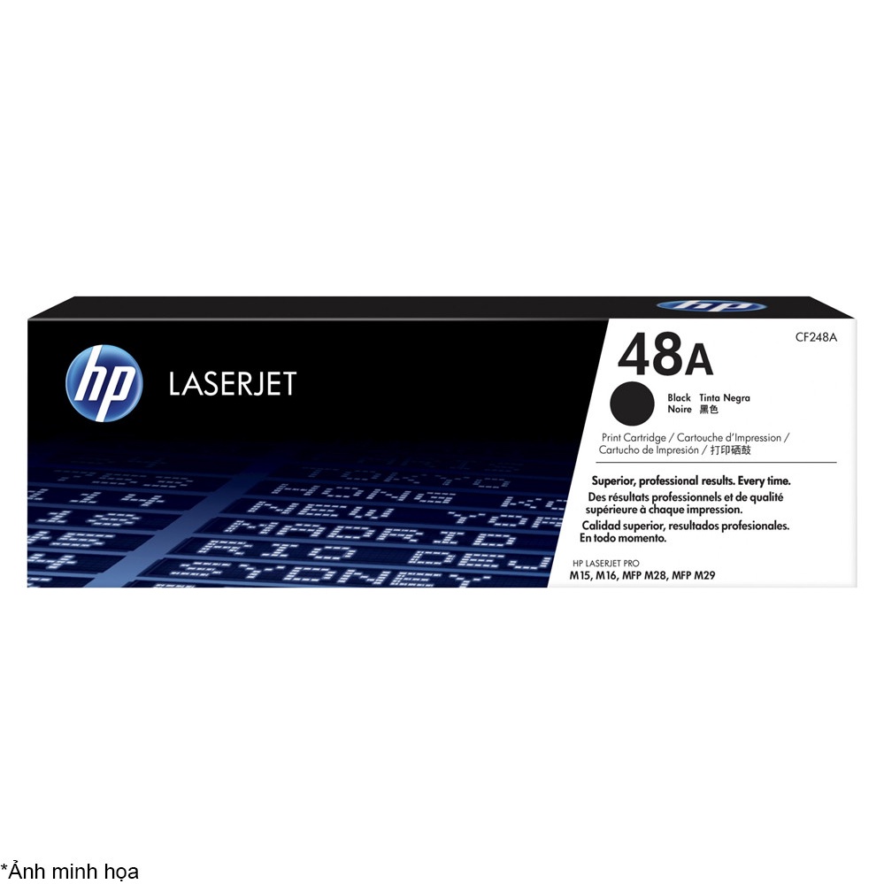 Mực in HP 48A Black Original LaserJet Toner Cartridge  - Dùng cho HP M15A, M15W, M28A, M28W - Hàng HP Việt Nam