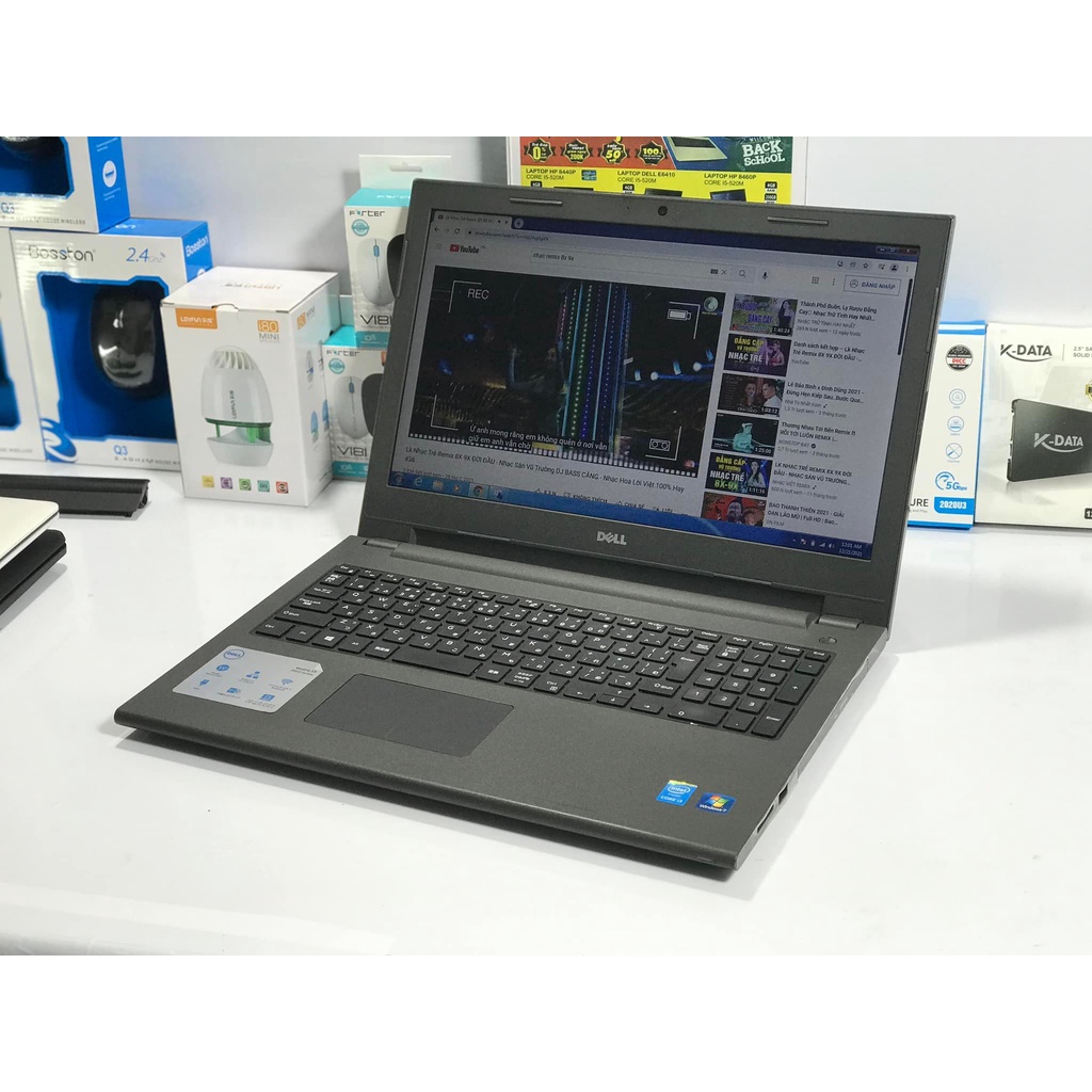 Laptop Cũ Dell N3542 i5 4210U/4G/SSD 120G/Màn hình 15.6