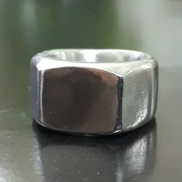 nhẫn nam - inox 304 - bản trơn 12mm