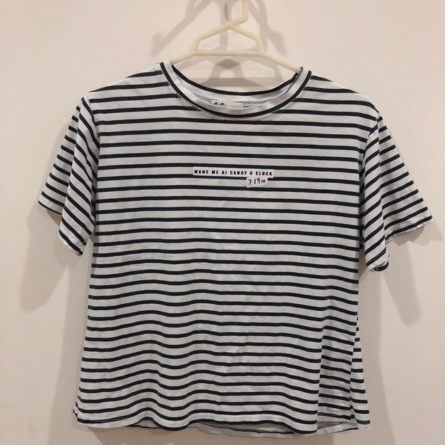 Áo thun sọc ngang size S