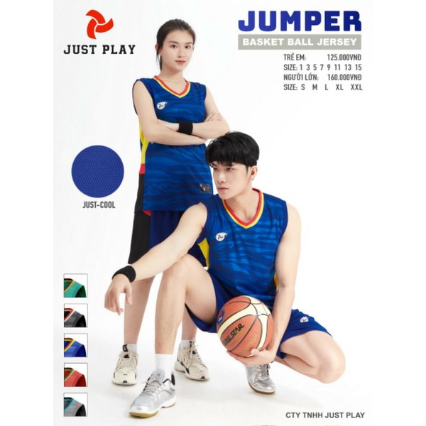 BỘ ĐỒ BÓNG RỔ JUSPLAY JUMPER