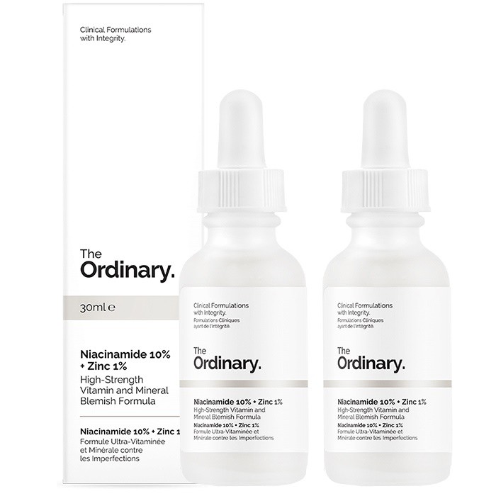 Serum The Ordinary Niacinamide 10% + Zinc 1% 30ml- Serium ngừa thâm