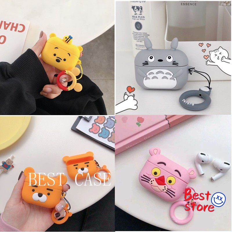 Vỏ Bảo Vệ Hộp Tai Nghe Airpods 3 Pro Thiết Kế Hoạt Hình Dễ Thương