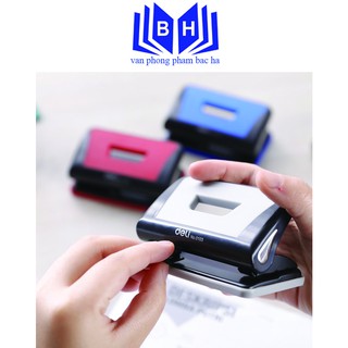 Máy Đục Lỗ Deli E0105 Đục Lỗ Được 15 Tờ Bền Đẹp Là Sự Lựa Chọn Hàng Đầu Trong Công Sở Văn Phòng