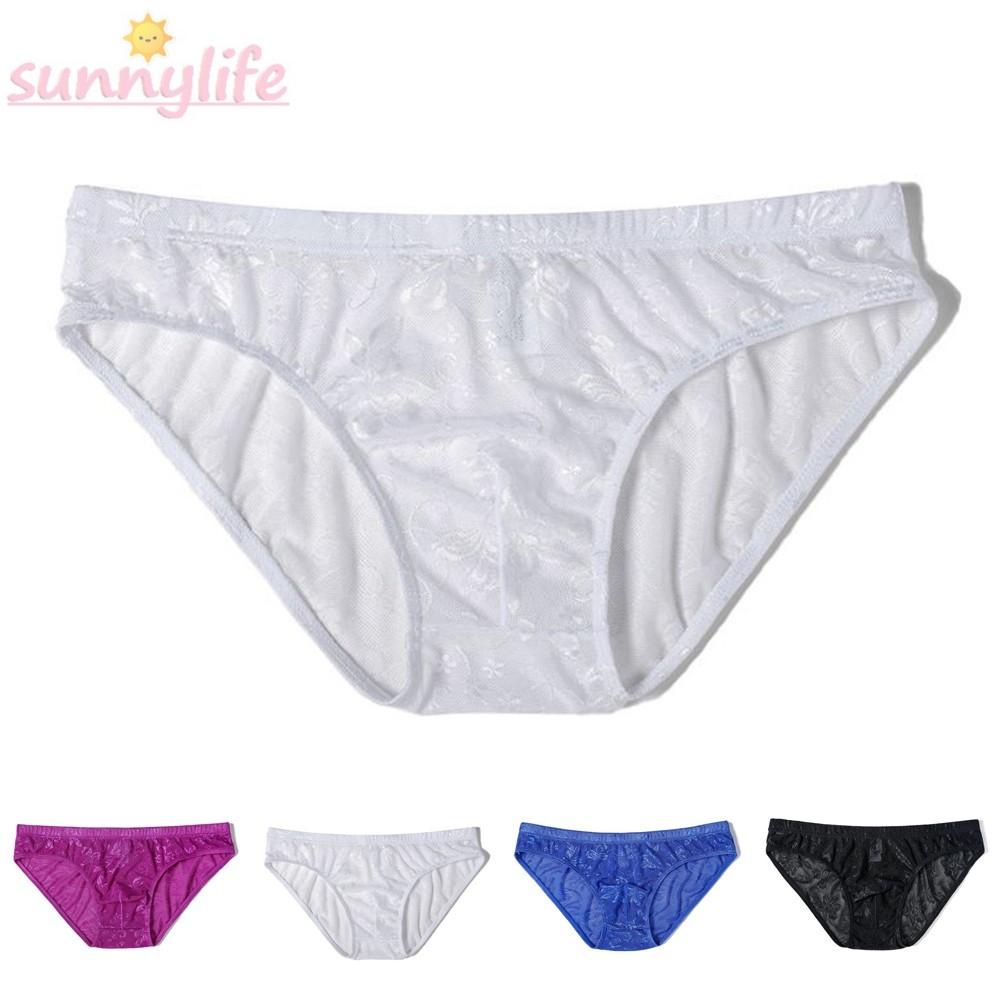 Quần lót Boxer MO XXL mềm mại phối ren thoải mái 2021