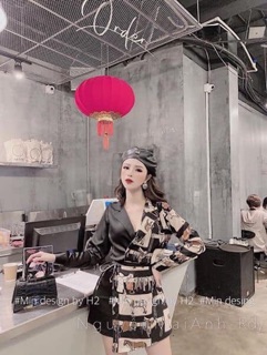 Set sơ mi kèm chân váy ngựa