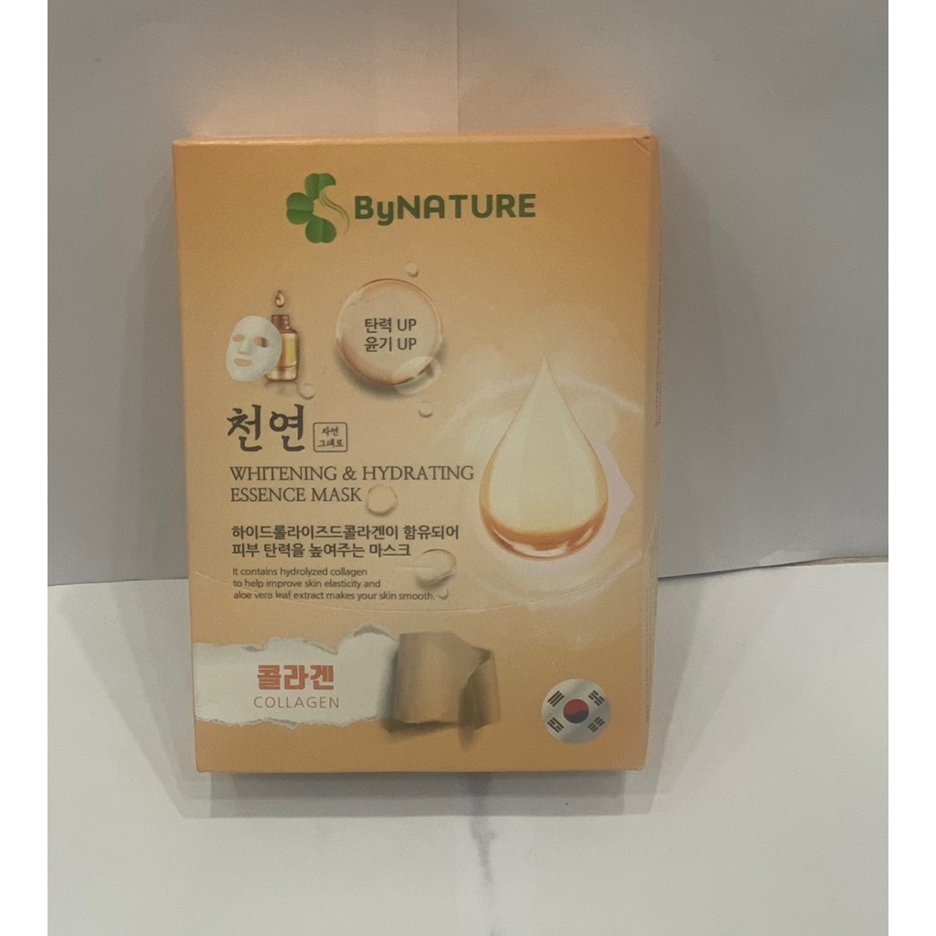 MẶT NẠ DƯỠNG TRẮNG DA CẤP ẨM HÀN QUỐC BYNATURE CÓ CHỨA NIACINAMIDE