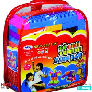 Bộ đồ chơi xếp hình sáng tạo Chợ Lớn 03