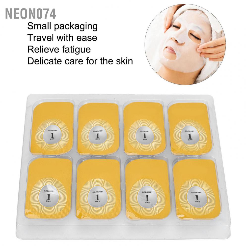 [Hàng mới về] 8 Mặt nạ ngủ collagen 5g trẻ hóa da thu nhỏ lỗ chân lông giữ ẩm kiểm soát dầu không cần rửa khi ngủ