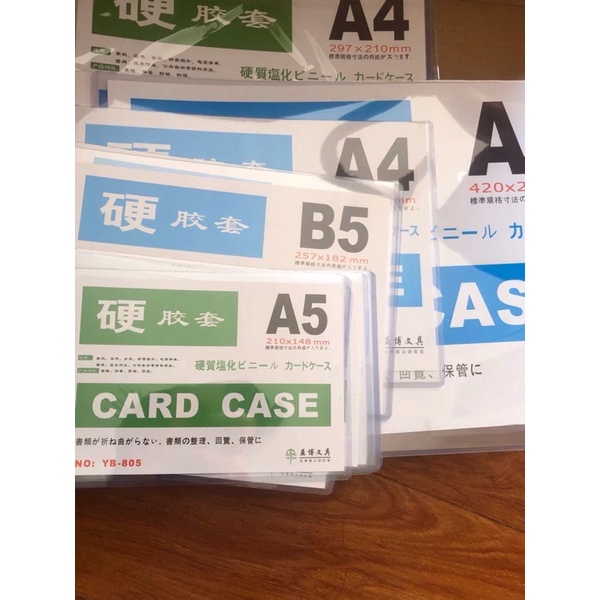 Toploader kích cỡ A5 card case đựng tranh ảnh bảo vệ thẻ bài