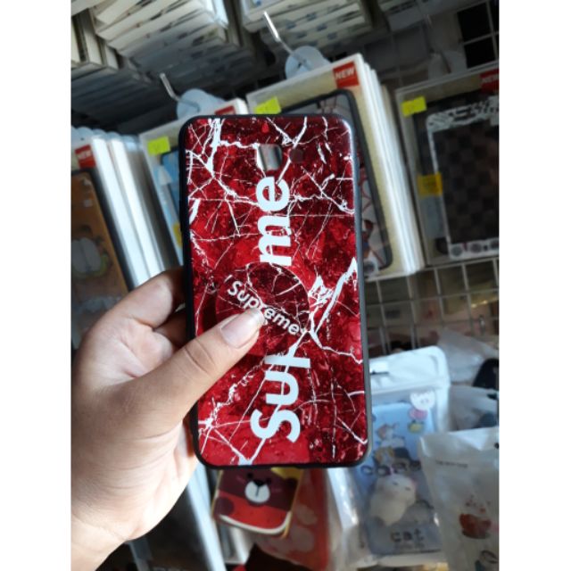 Ốp lưng samsung j7prime kèm iring pop