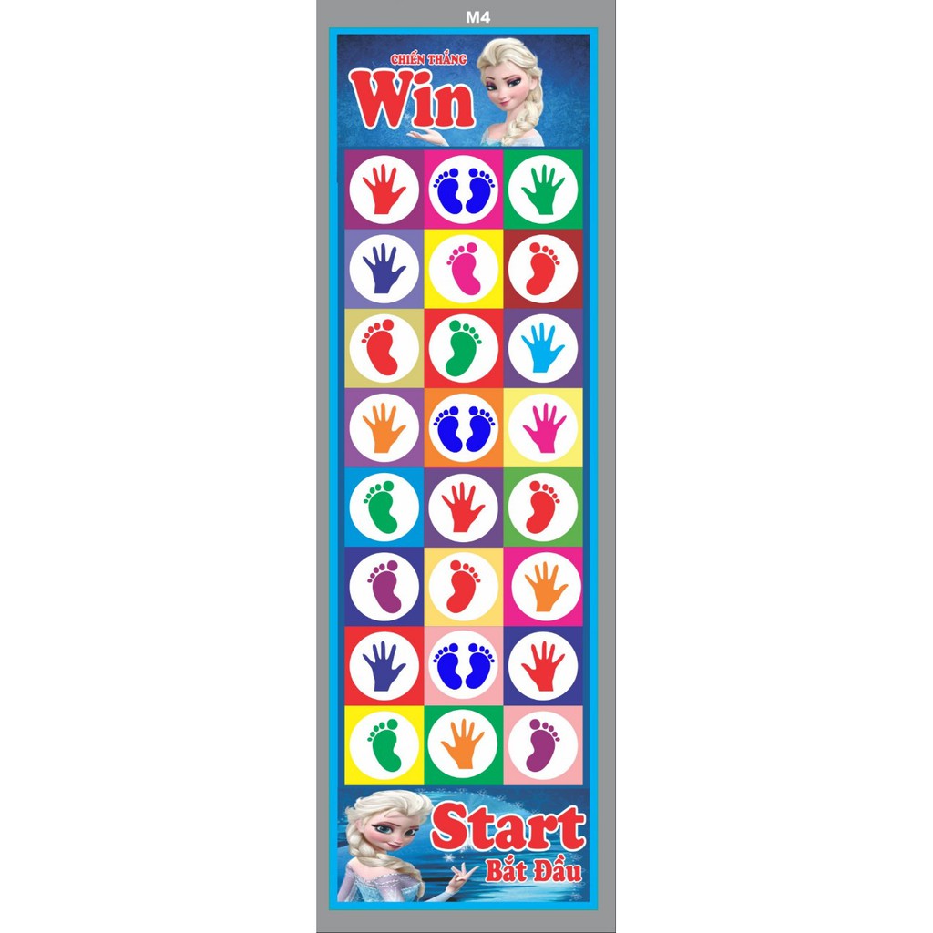 Thảm bạt vận động bước chân cho bé - Jumping Mat - 0.7 x 2.3m