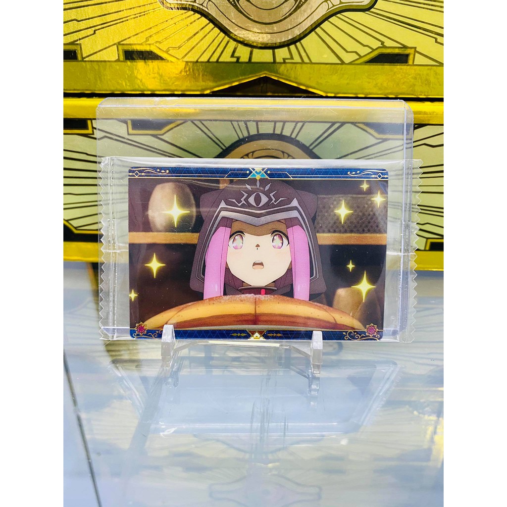 [ Dưa Hấu Yugioh ] Thẻ bài bánh xốp Fate Grand Order FGO Medusa Anna Lancer - Tặng bọc bài nhựa bảo quản