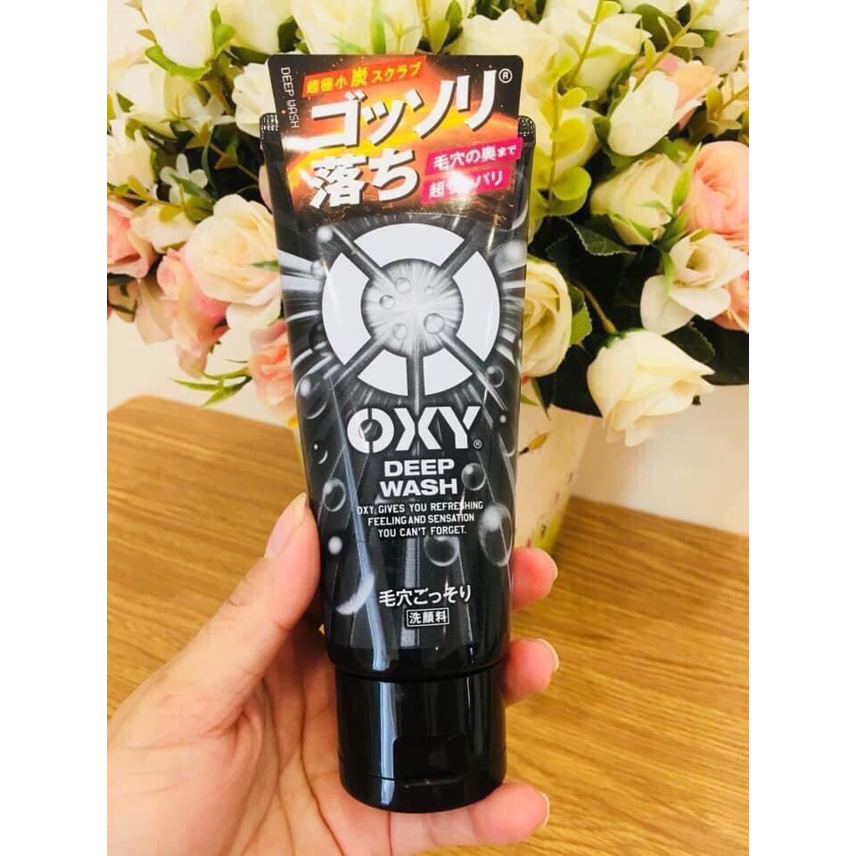Sữa Rữa Mặt Oxy men Deep Wash Nhật