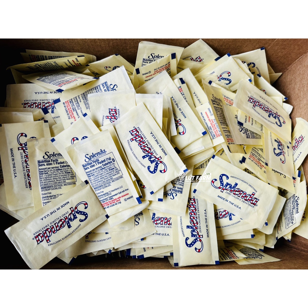 [Sỉ và lẻ] Đường ăn kiêng Splenda Lứt Farm cho người bệnh tiểu đường, ăn kiêng, DAS, Sweetener Sugar Replacemen