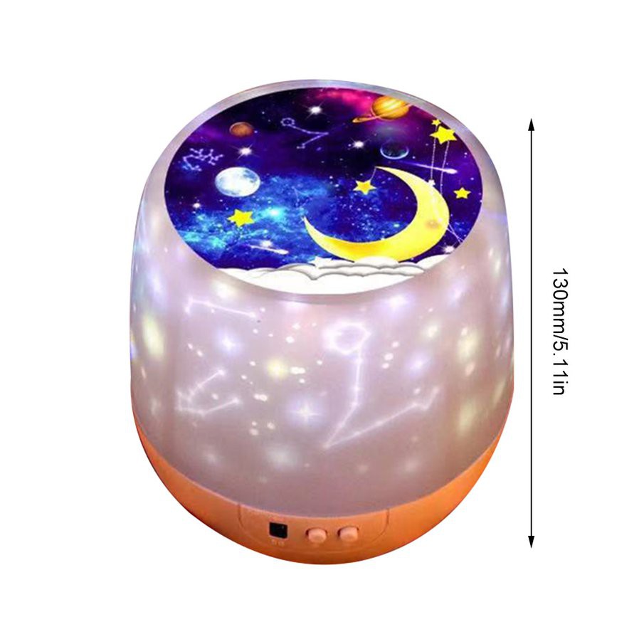 Đèn Led Chiếu Bầu Trời Đầy Sao Có Thể Xoay Được