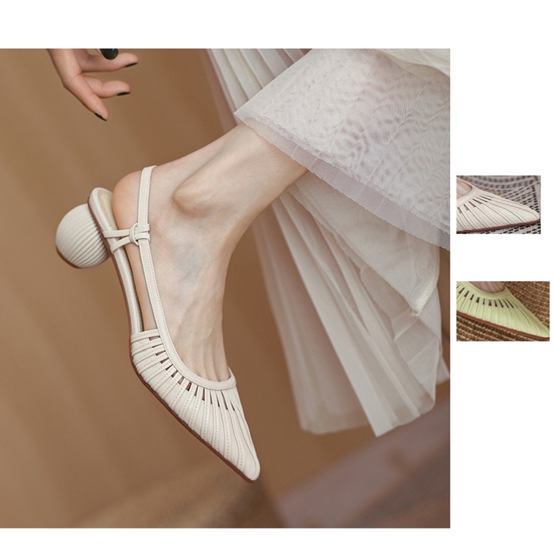 Giày cói trắng Melanie