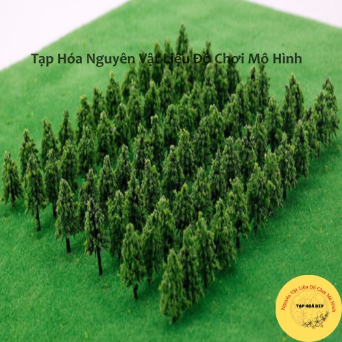 Mô Hình 5 Cây Dương , Cây Xanh Trang Trí Sa Bàn , Tiểu Cảnh , Mô Hình