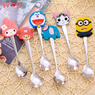 Muỗng cà phê bằng thép không gỉ 202 thiết kế đáng yêu tiện dụng cho bé