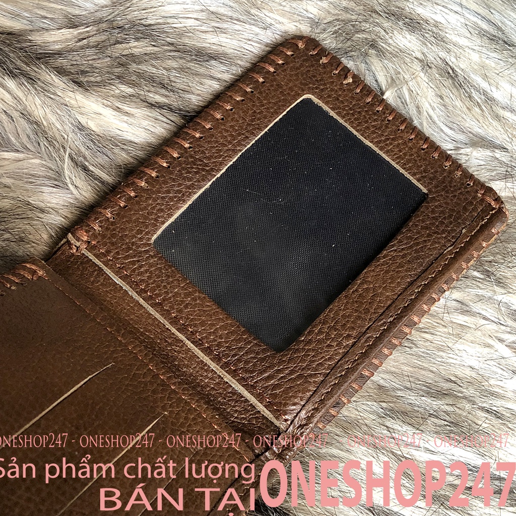Bóp nam  NÂU LỊCH LÃM A178V, ví nam, bóp da bò nam thật 100%
