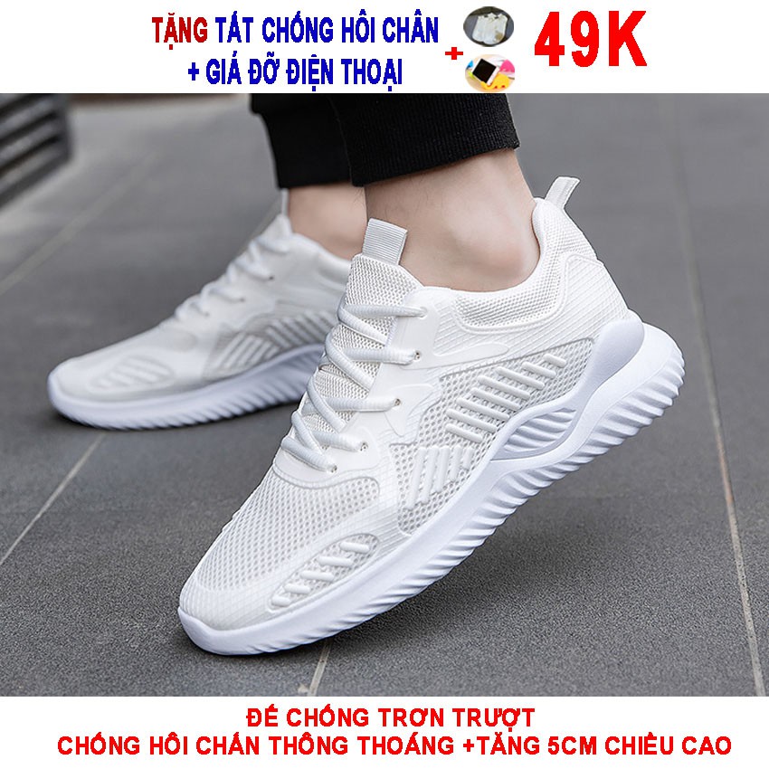 Giày thể thao nam đế chống trơn trượt-hôi thoáng khí-Giày Nam-Tuxa store