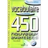 Sách 450 Nouveaux Exercices - Vocabulaire Niveau débutant
