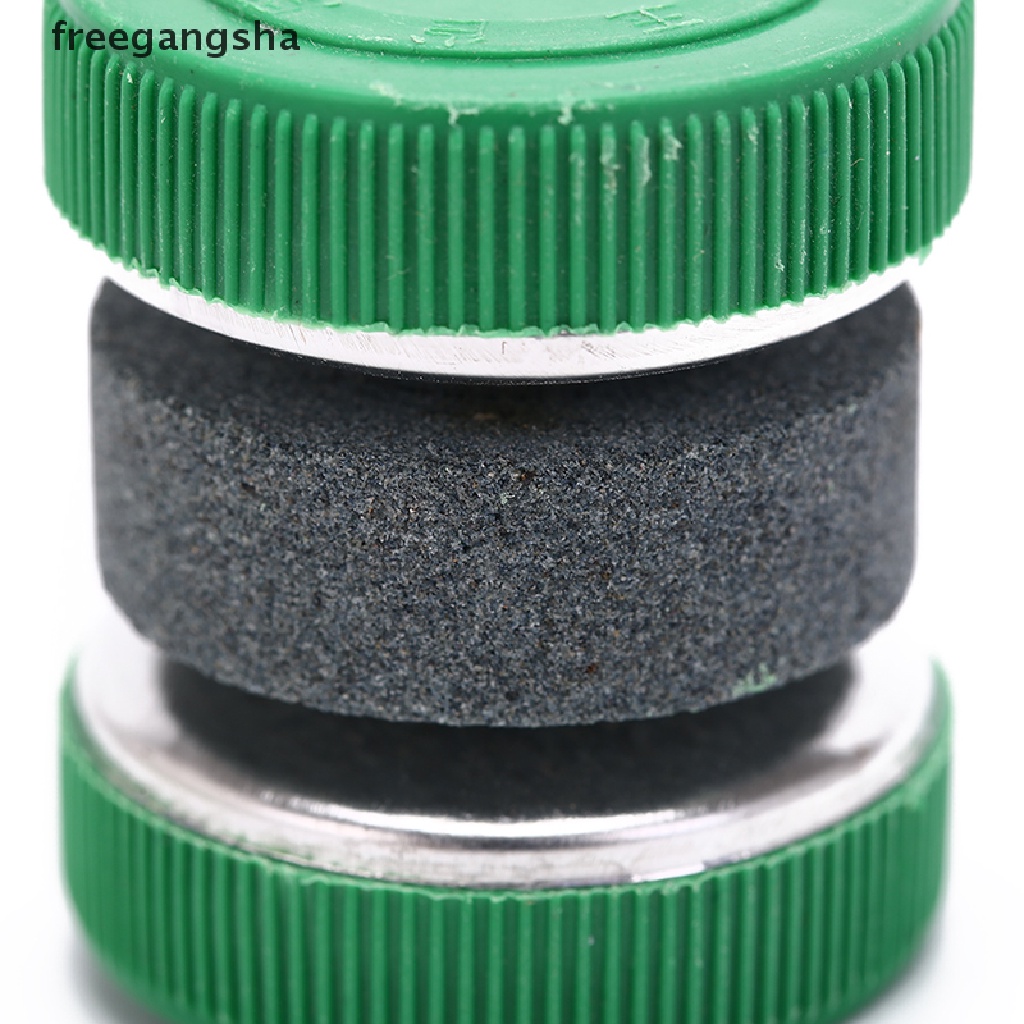 [FREG] 1pc round double-sides sharpening stone knife sharpener useful whetstone FDH