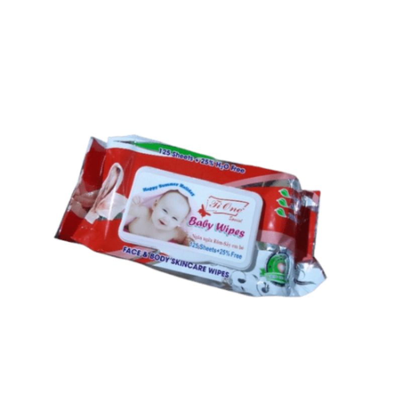 Now Ship - Khăn ướt Baby Wipes 80g 125 tờ