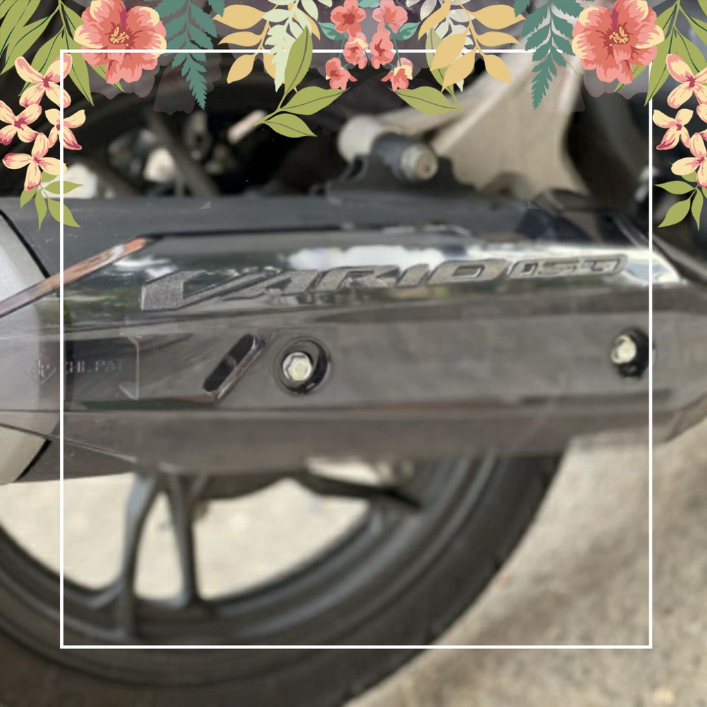 Ốp Pô Vario 2018 - 2020 Xám Khói chính hãng Zhi.Pat