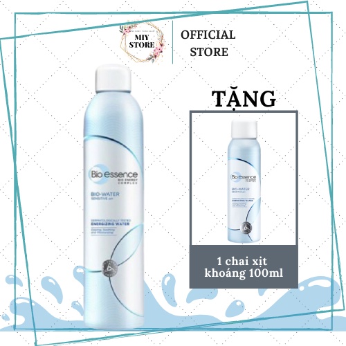 Xịt khoáng Bio- Essence Water Energizing dưỡng ẩm chai 300ml