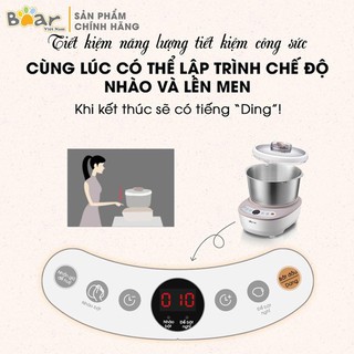 [Hàng có sẵn] Máy Nhào Bột, Máy Trộn Bột 5L Chính Hãng Bear