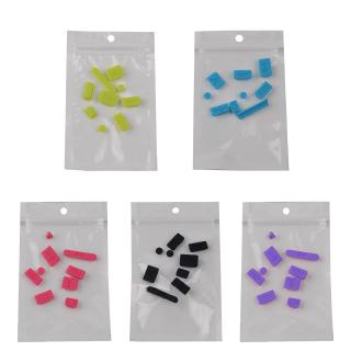 Set 9 Nút Silicon Chống Bụi Cho Ổ Cắm Laptop Notebook Macbook