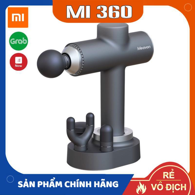 Máy Massage Cầm Tay Xiaomi Meavon Trigger Point ✅ 4 Đầu Massage 5 Chế Độ✅ Hàng Chính Hãng