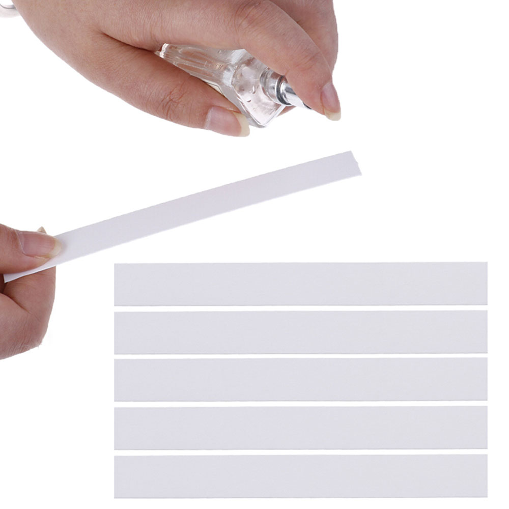 [Hàng mới về] Set 100 tờ giấy thử nước hoa tiện lợi chất lượng cao 130x15mm