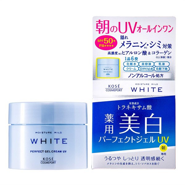 Gel dưỡng trắng da chống tia UV Kose 90g nội địa Nhật