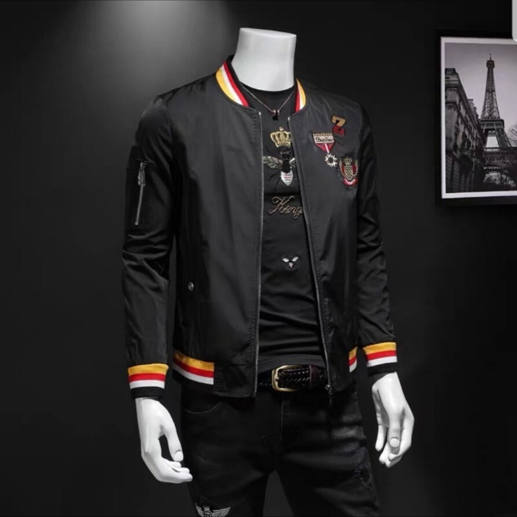 Áo Khoác Nam - Áo Khoác Dù z LOGO HUY CHƯƠNG HUY HIỆU Họa Tiết Cá Tính Phong Cách Trẻ Trung Năng Động | BigBuy360 - bigbuy360.vn