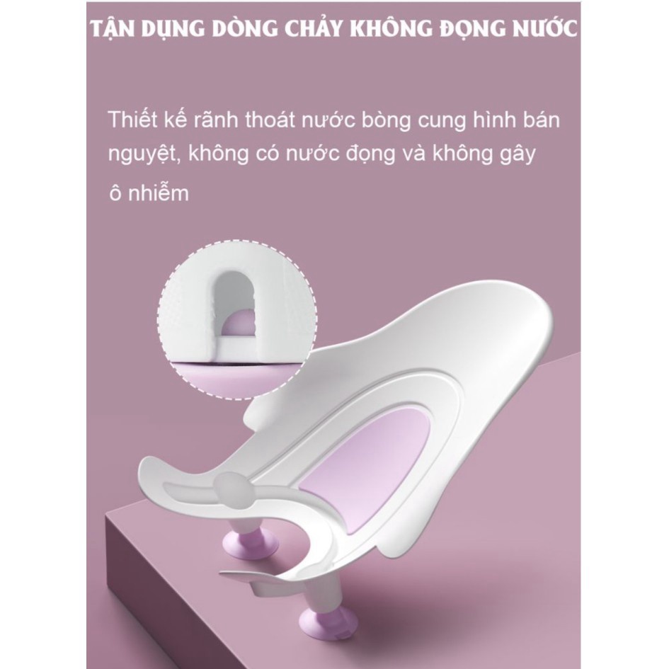 Libishop - Bệ tắm rửa chà mông cho bé GICA - Bồn tắm PP vệ sinh cao cấp