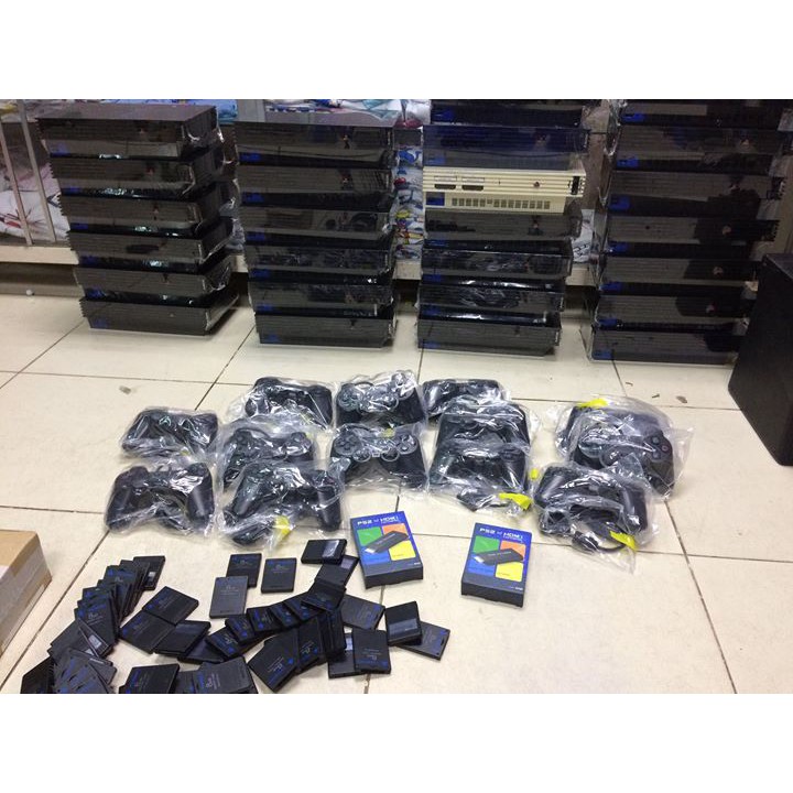 PS2 Full các hệ máy PS1, PS2, 4 nút NES, đĩa mềm SNES