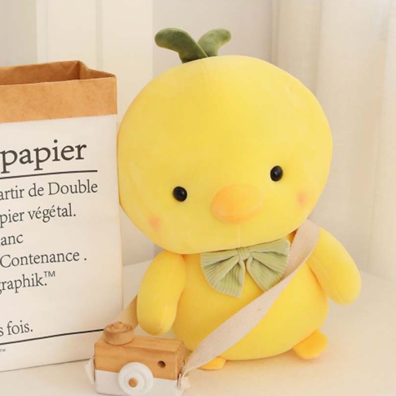 Gấu bông nhỏ gà con đáng yêu thú ôm nhồi bông mini siêu cute quà tặng cho bé size 20cm