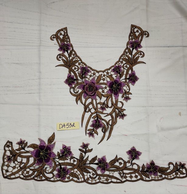 Cổ kèm lại áo mã DA532