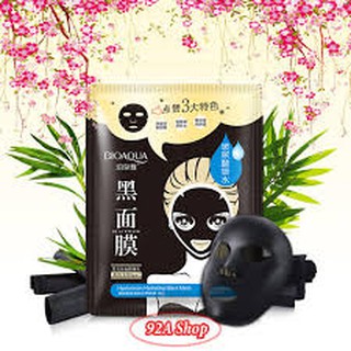 Combo 10 miếng mặt nạ than hoạt tính bioaqua