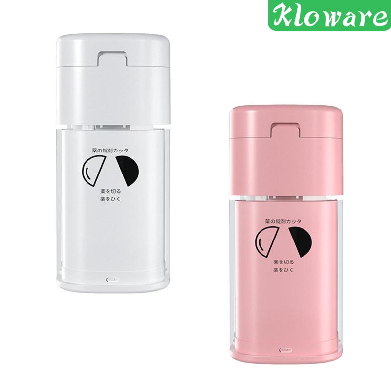 Dụng Cụ Nghiền Thuốc 4 Trong 1 Bằng Thép Không Gỉ Tiện Dụng