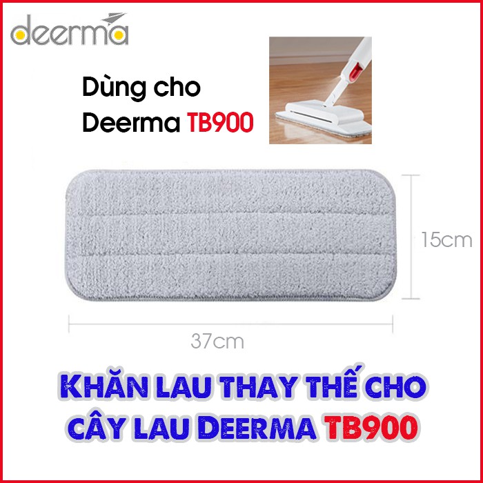 [Hỏa Tốc HCM] Khăn lau thay thế cho cây lau nhà quét bụi Deerma TB900